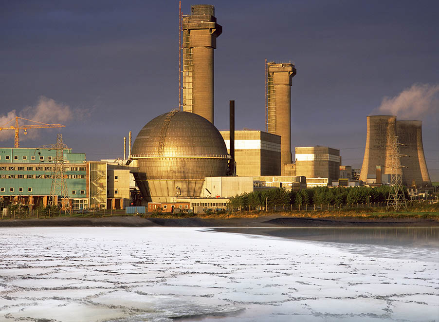 decommissioning image showing energy power plant
