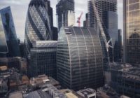 London skyscrapers skyline showing building which project was carried out on