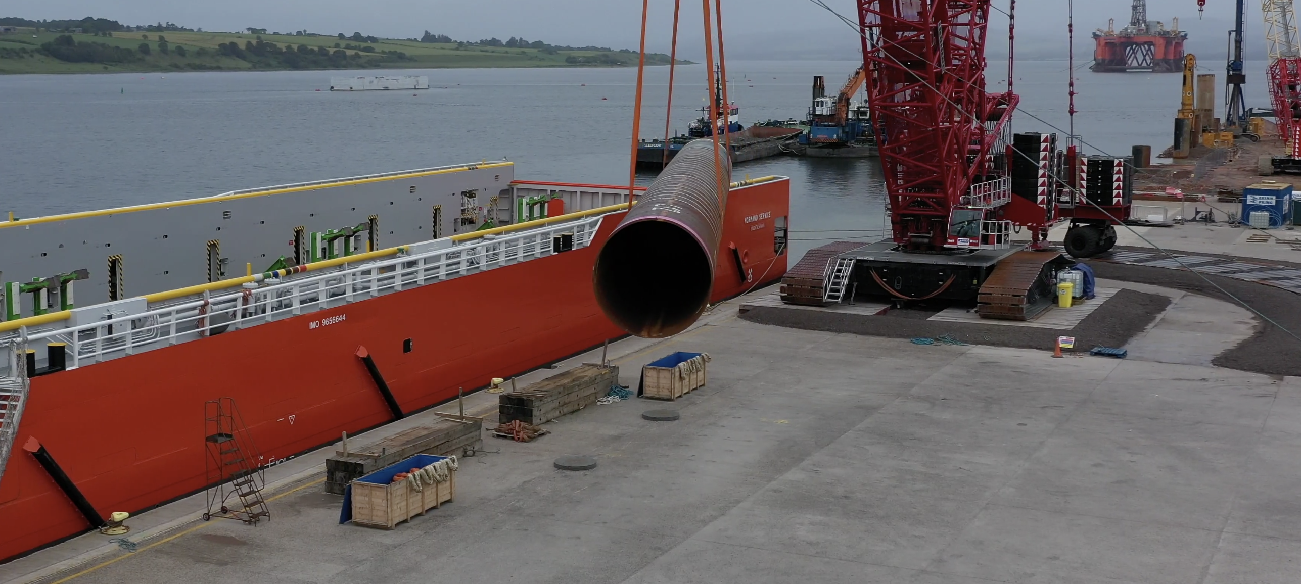 Techlift support Moray East Offshore Wind Farm